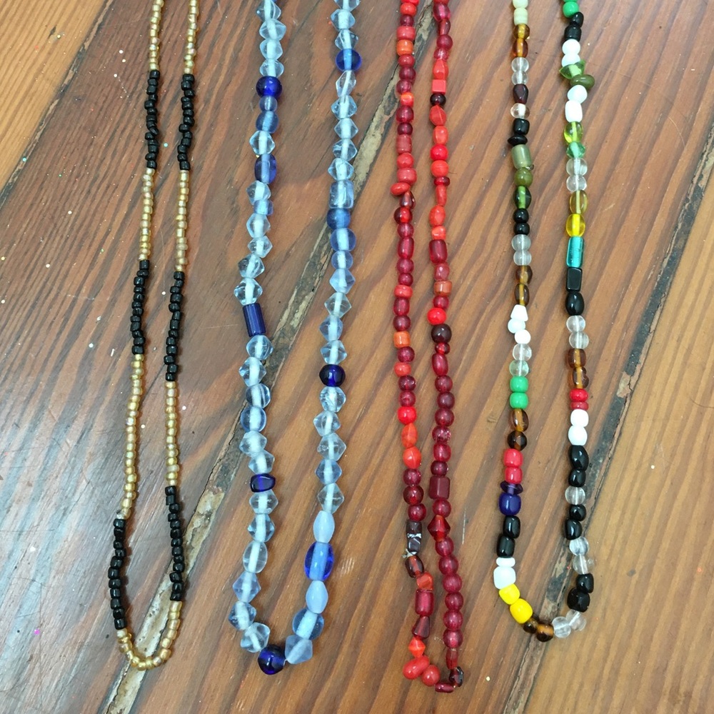 Mardi Gras Glass Beads